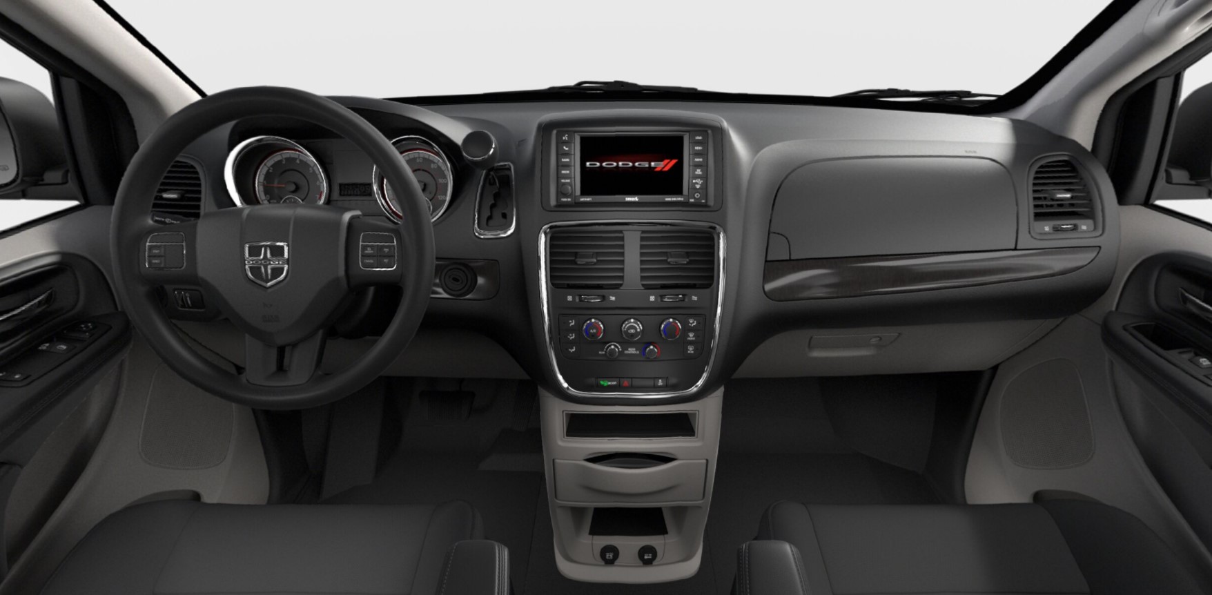 2018 Dodge Grand Caravan SE Gray Interior